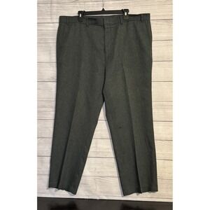 Vintage Levi's Action Slacks Dress Pants Mens 44x30 Charcoal Dacron Polyester